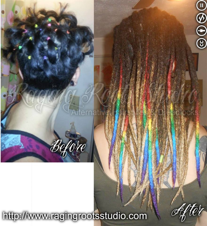 When can I attach dreadlock extensions to add length?